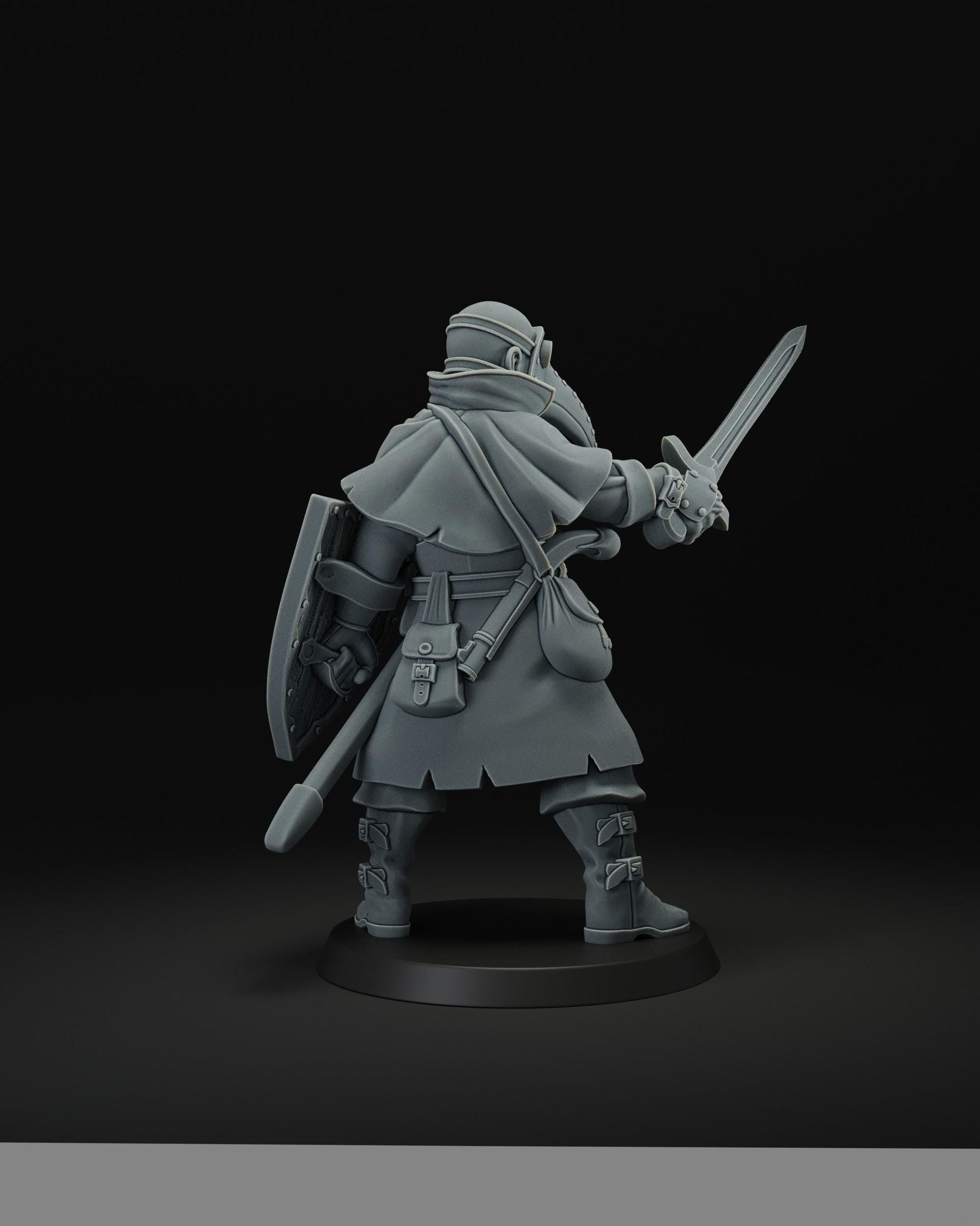 JK Remo Plague Doctor - Trench  Compatible (Custom Order) - product image 2 of 3