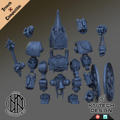 Kaitech Pilgrims Organ Shrine - Trench  Compatible (Custom Order) - product image 3 of 4