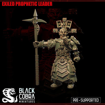 Black Cobra Miniatures Exiled Prophetic Leader - Trench  Compatible (Custom Order) - product image 1 of 2