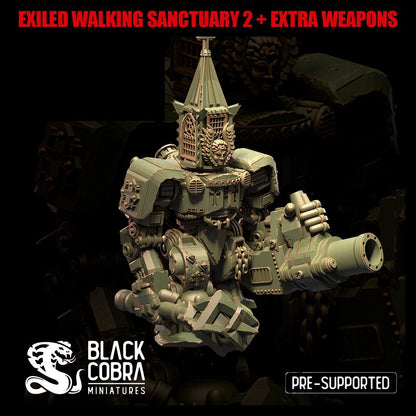Black Cobra Miniatures Exiled Walking Sanctuary 2 - Trench  Compatible (Custom Order) - product image 1 of 4