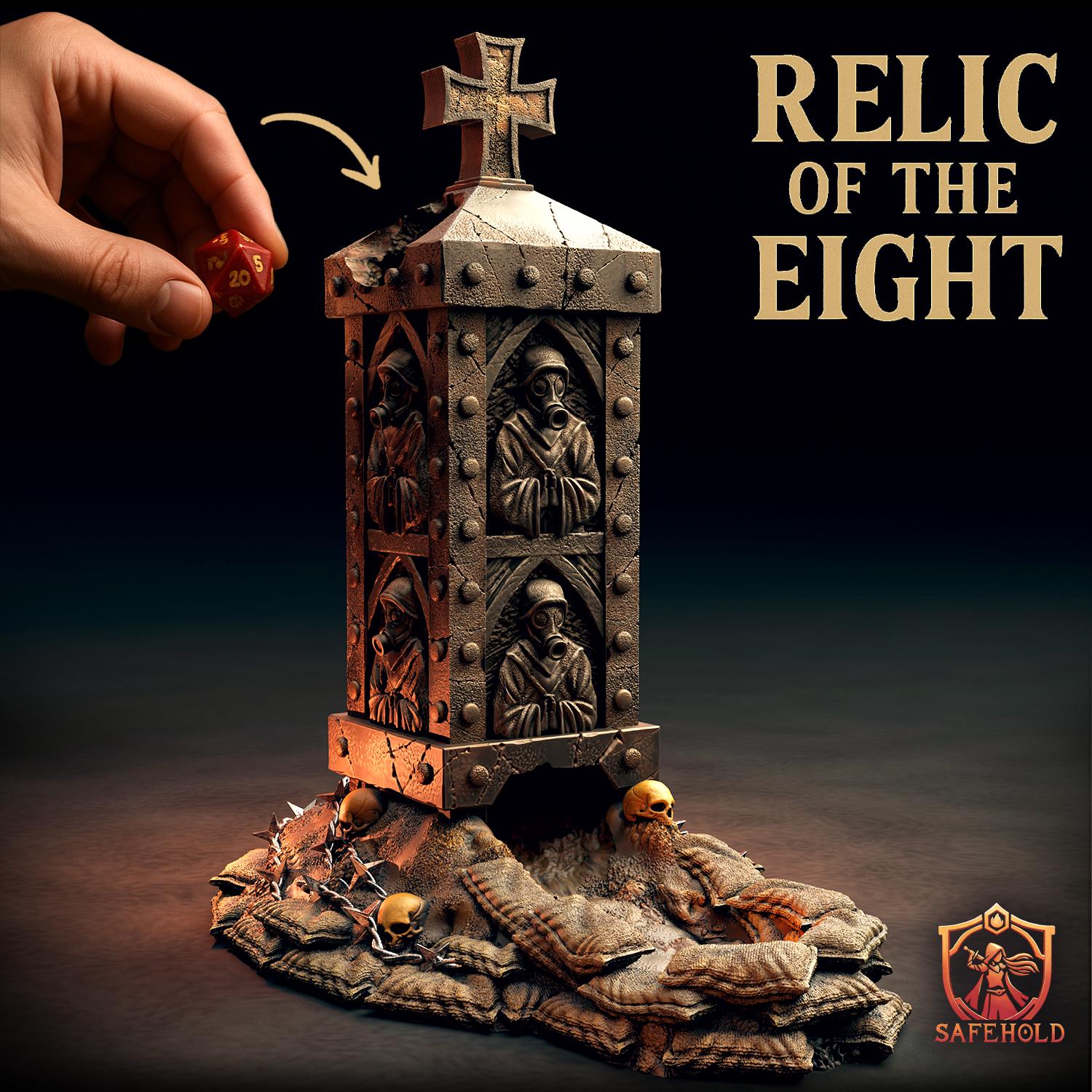 Relic of the Eight Dice Tower - Trench  Compatible (Custom Order) - product image 1 of 4