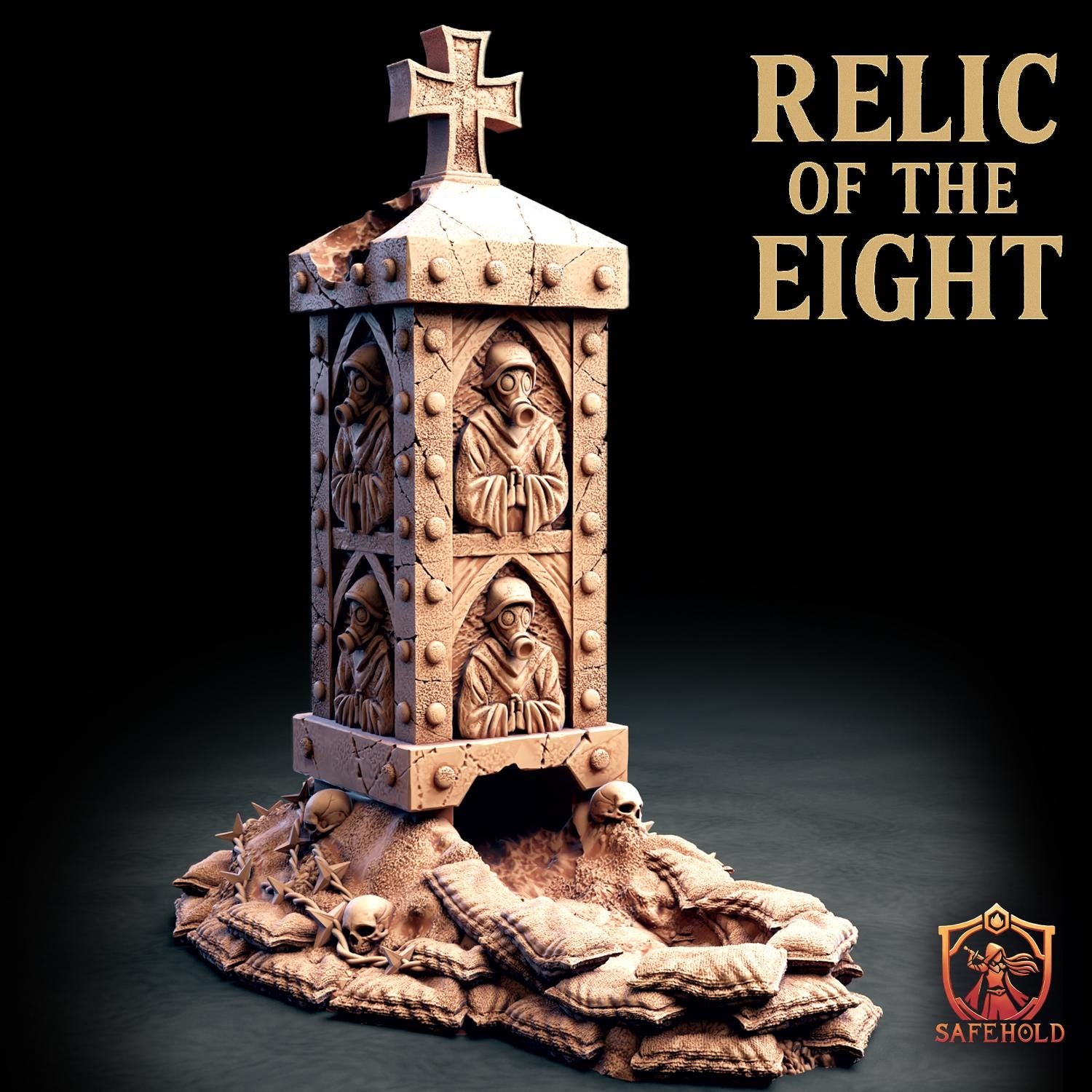 Relic of the Eight Dice Tower - Trench  Compatible (Custom Order) - product image 4 of 4