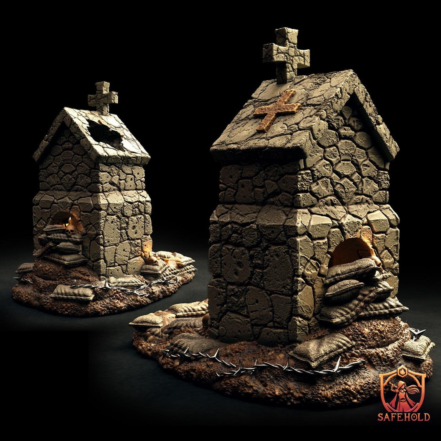 Sanctum Bunker Trench Dice Tower - Trench  Compatible (Custom Order) - product image 3 of 4