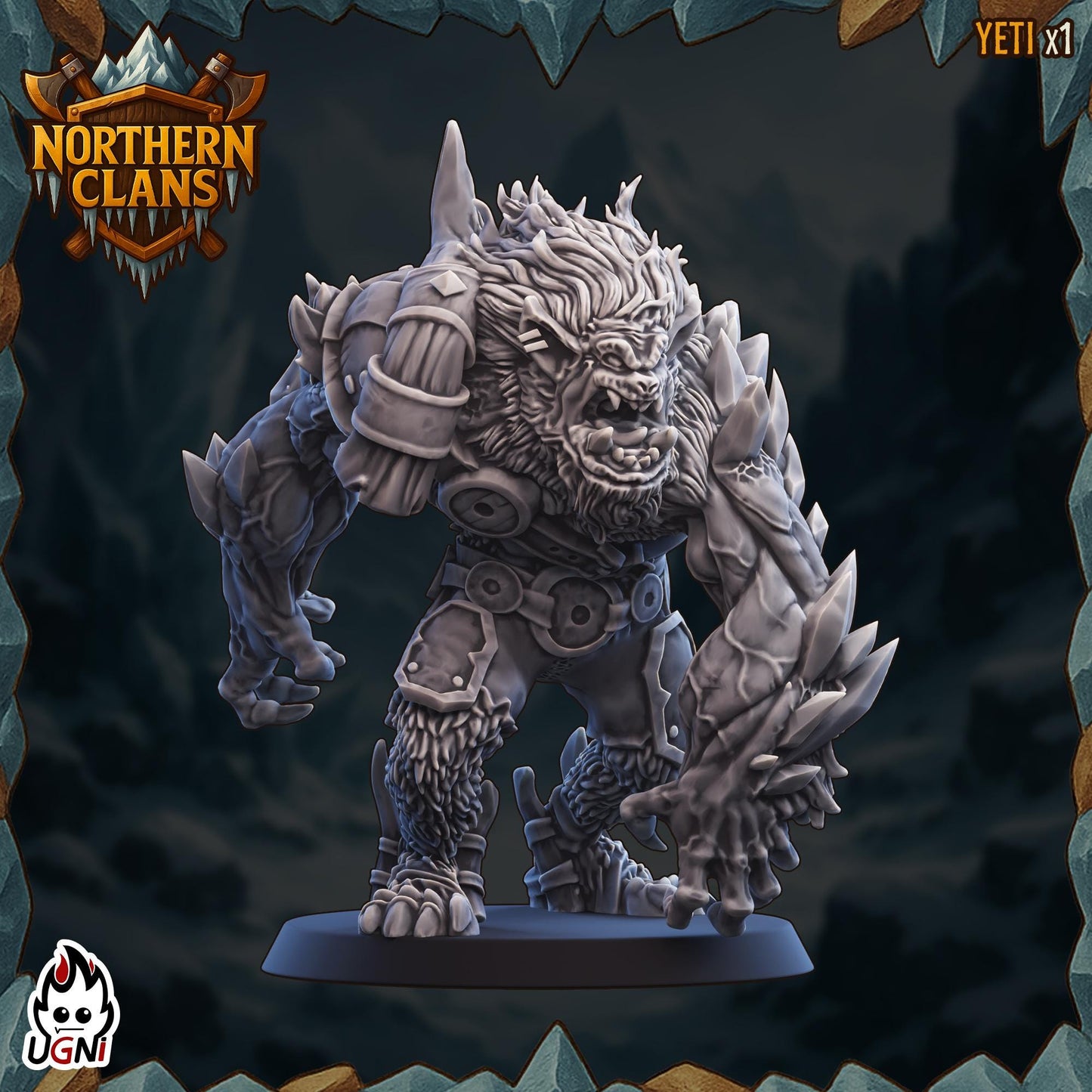 Northern Clans (Northmen) Designed by UGNI Miniatures - Fantasy Football - product image 3 of 9