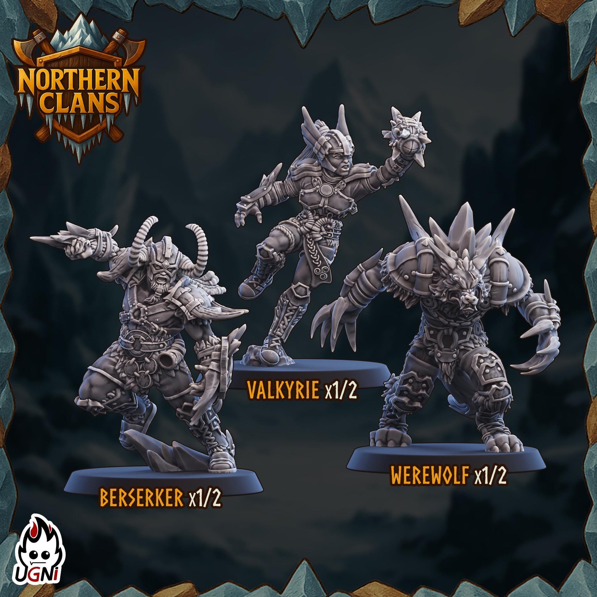 Northern Clans (Northmen) Designed by UGNI Miniatures - Fantasy Football - product image 4 of 9