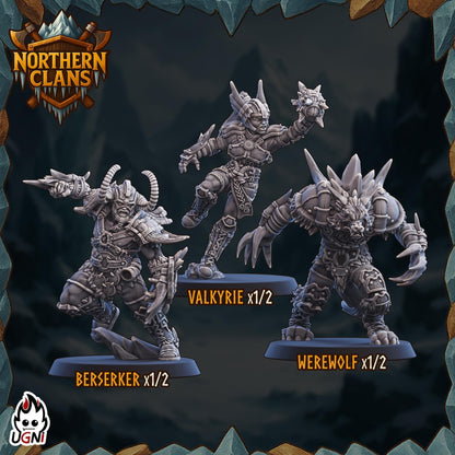 Northern Clans (Northmen) Designed by UGNI Miniatures - Fantasy Football - product image 4 of 9