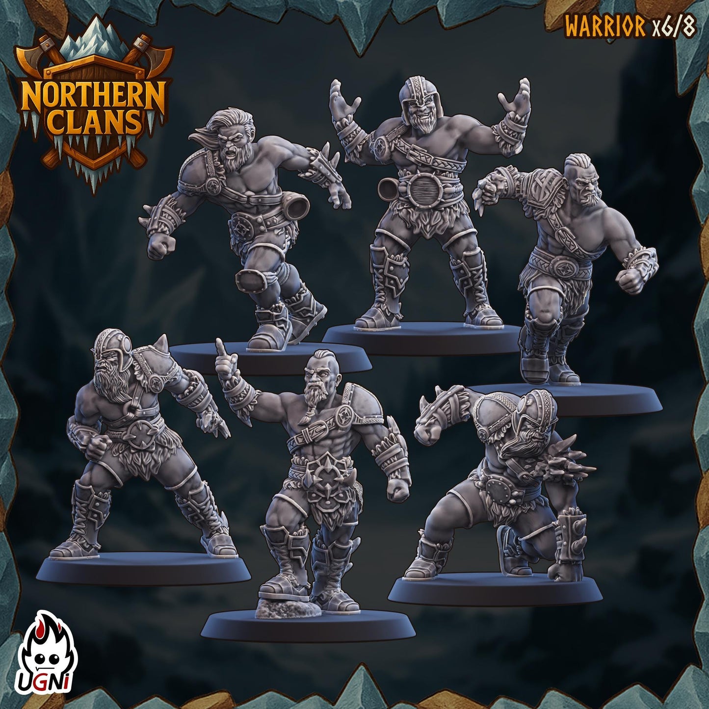 Northern Clans (Northmen) Designed by UGNI Miniatures - Fantasy Football - product image 5 of 9