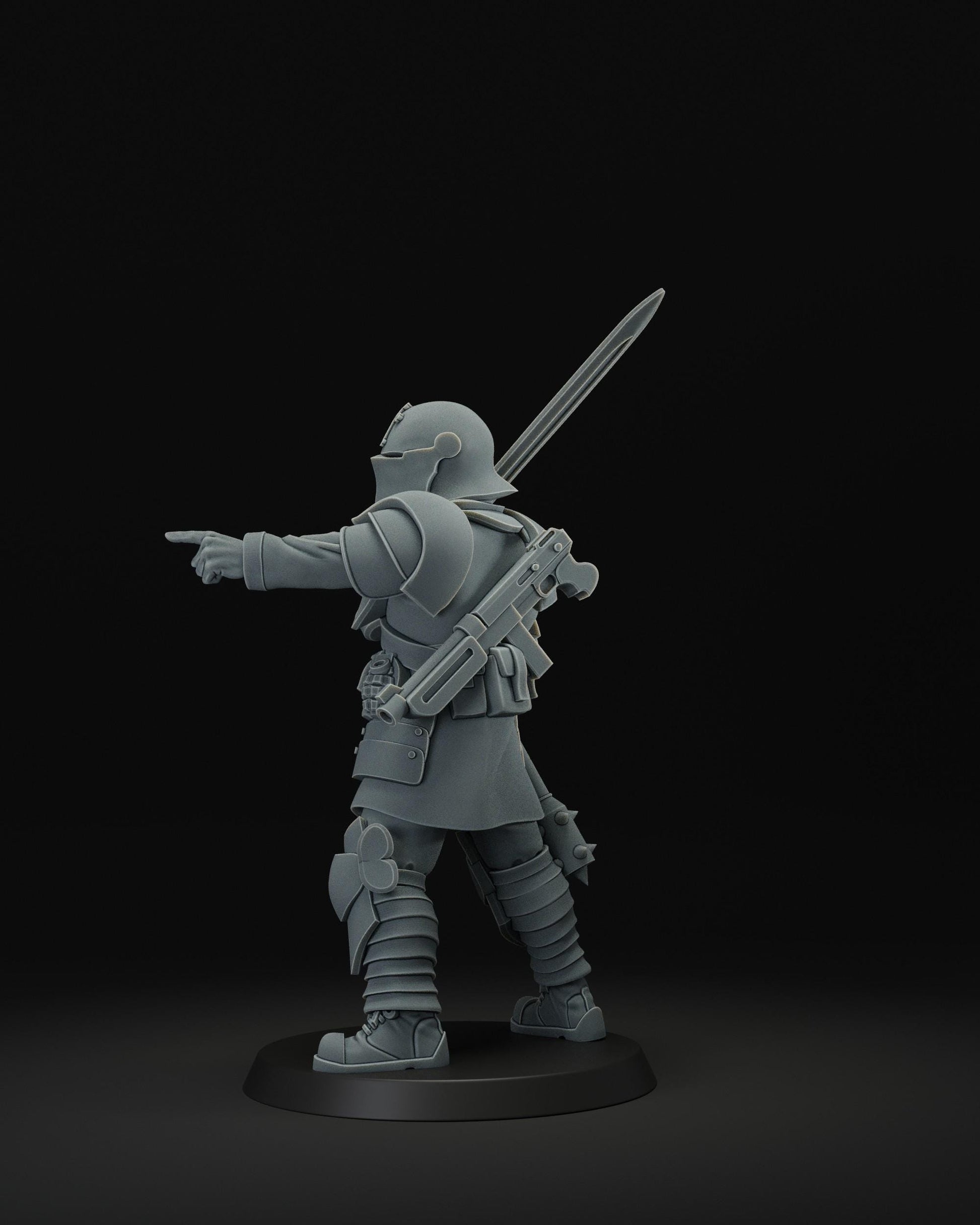 JK Remo Trench Officer - Trench  Compatible (Custom Order) - product image 4 of 5
