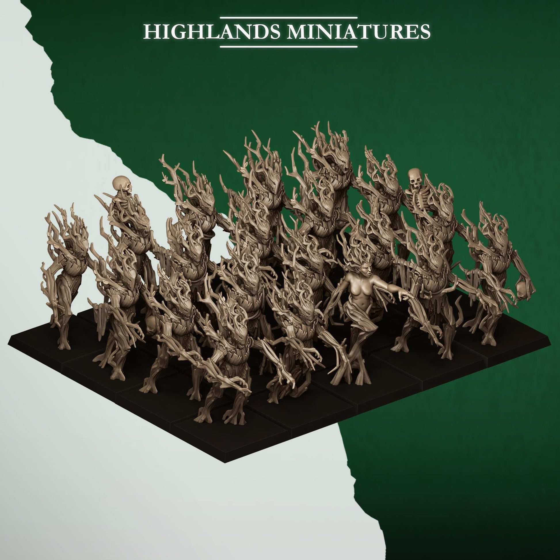 Highland Miniatures Feral Dryads - Fantasy / D&D (Custom Order) - product image 1 of 3