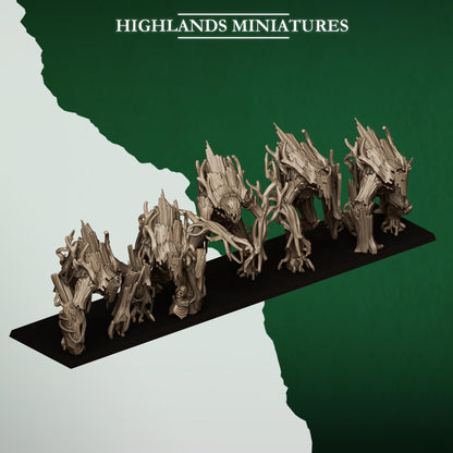 Highland Miniatures Forest Golems - Fantasy / D&D (Custom Order) - product image 1 of 3