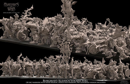 Avatars of War Rukgrud’s Kleava’n’Stickas Regiment - Fantasy / D&D (Custom Order) - product image 2 of 5
