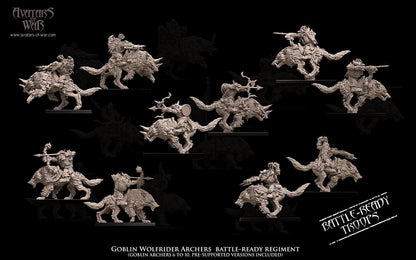 Avatars of War Goblin Wolfrider Archers - Fantasy / D&D (Custom Order) - product image 6 of 6