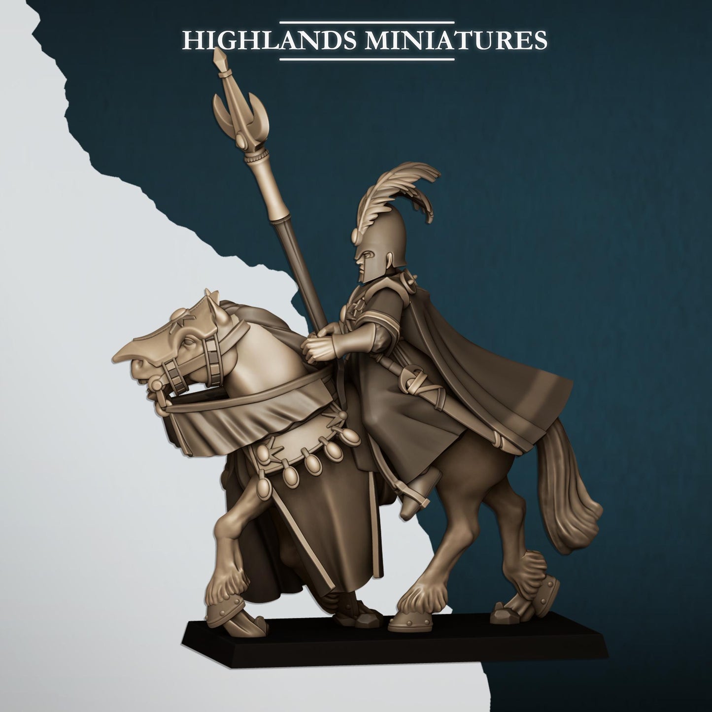 Highland Miniatures Aegean Elf Mage - Fantasy / D&D (Custom Order) - product image 3 of 4