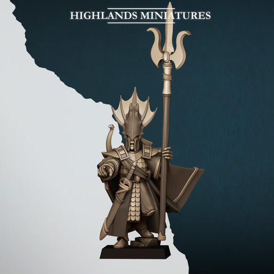 Highland Miniatures Aegean Elf Lord of the Sea - Fantasy / D&D (Custom Order) - product image 1 of 3
