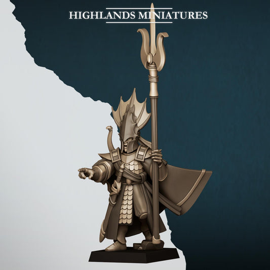 Highland Miniatures Aegean Elf Lord of the Sea - Fantasy / D&D (Custom Order) - product image 2 of 3