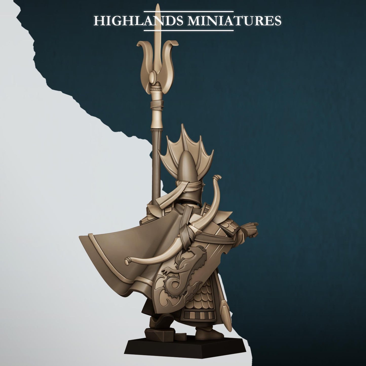 Highland Miniatures Aegean Elf Lord of the Sea - Fantasy / D&D (Custom Order) - product image 3 of 3