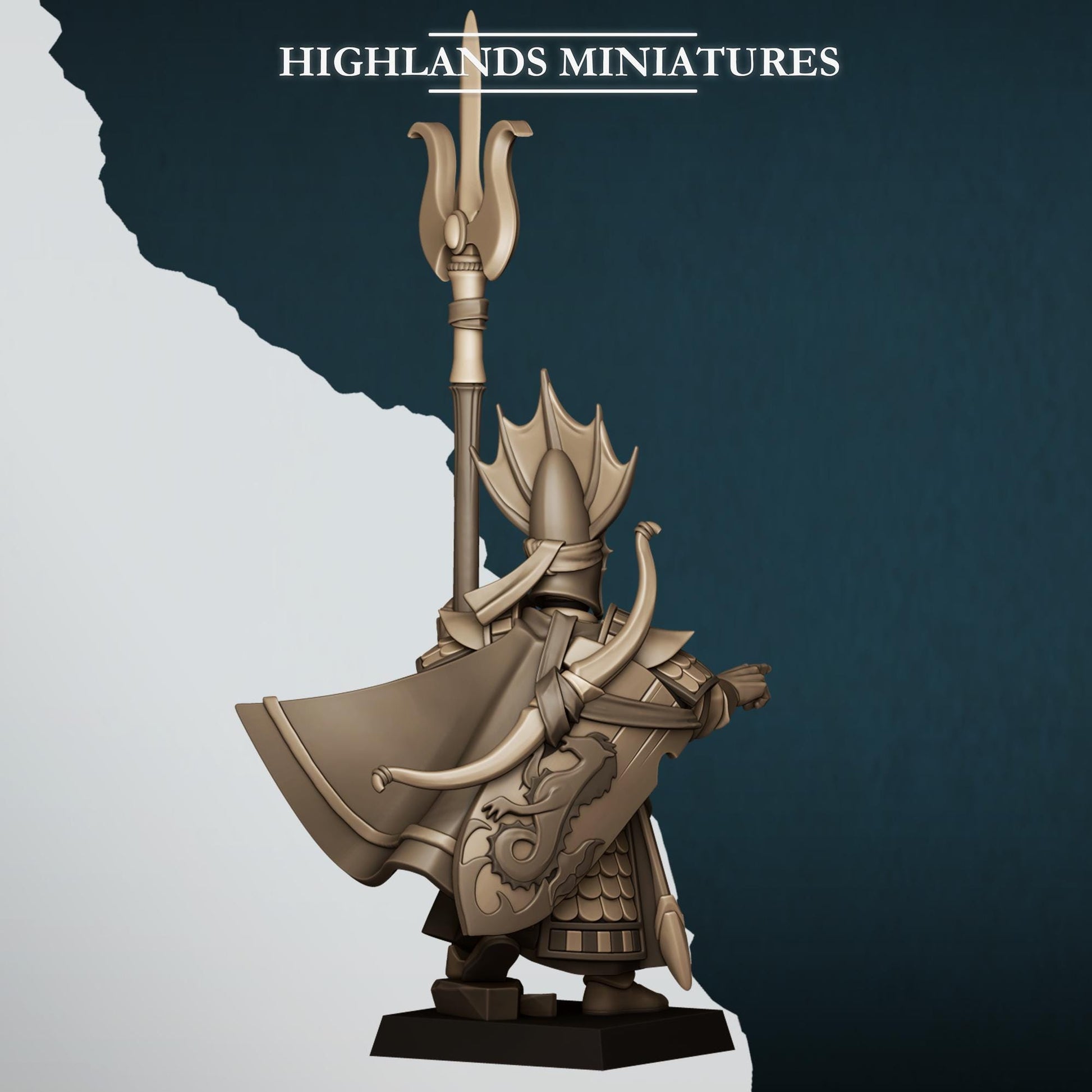 Highland Miniatures Aegean Elf Lord of the Sea - Fantasy / D&D (Custom Order) - product image 3 of 3