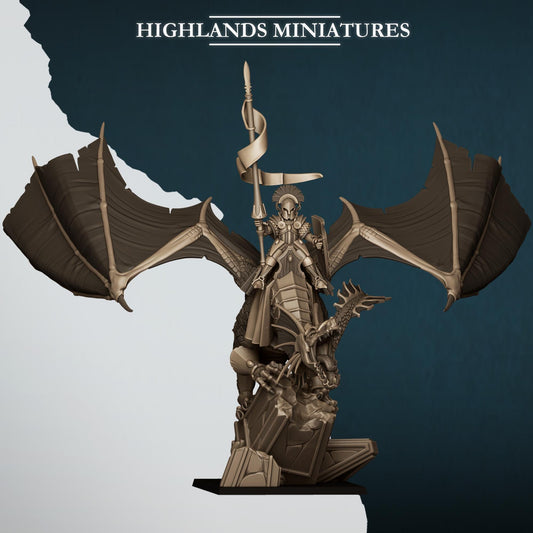 Highland Miniatures Aegean Dragon - Fantasy / D&D (Custom Order) - product image 2 of 4