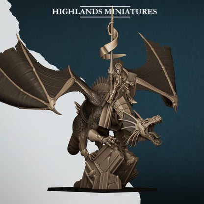 Highland Miniatures Aegean Dragon - Fantasy / D&D (Custom Order) - product image 3 of 4