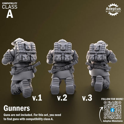 Adeptus Miniatures Sunclaw Heavy Weapons Teams x3 (Custom Order) - product image 4 of 8