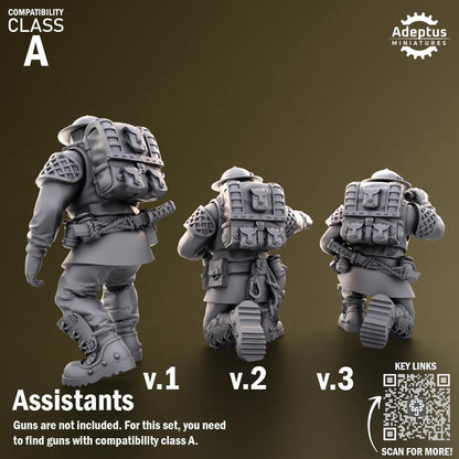 Adeptus Miniatures Sunclaw Heavy Weapons Teams x3 (Custom Order) - product image 8 of 8