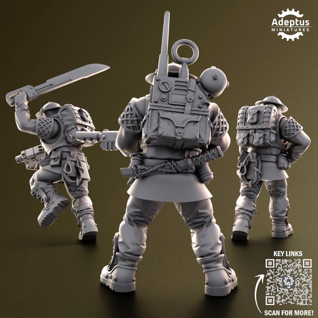 Adeptus Miniatures Sunclaw Infantry Squad (Custom Order) - product image 2 of 7