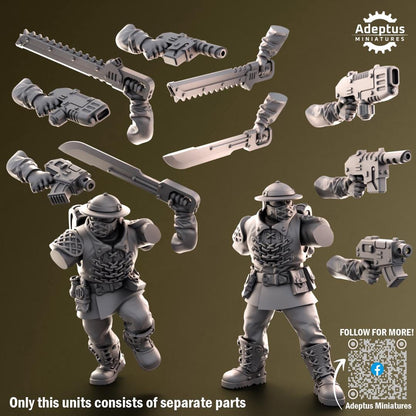Adeptus Miniatures Sunclaw Infantry Squad (Custom Order) - product image 7 of 7