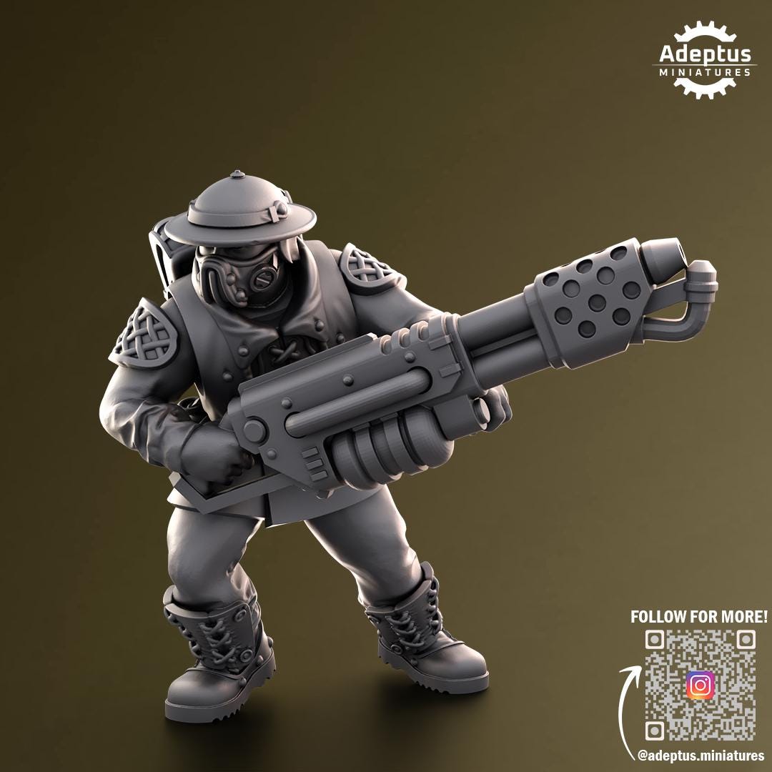 Adeptus Miniatures Sunclaw Special Weapons (Custom Order) - product image 4 of 5