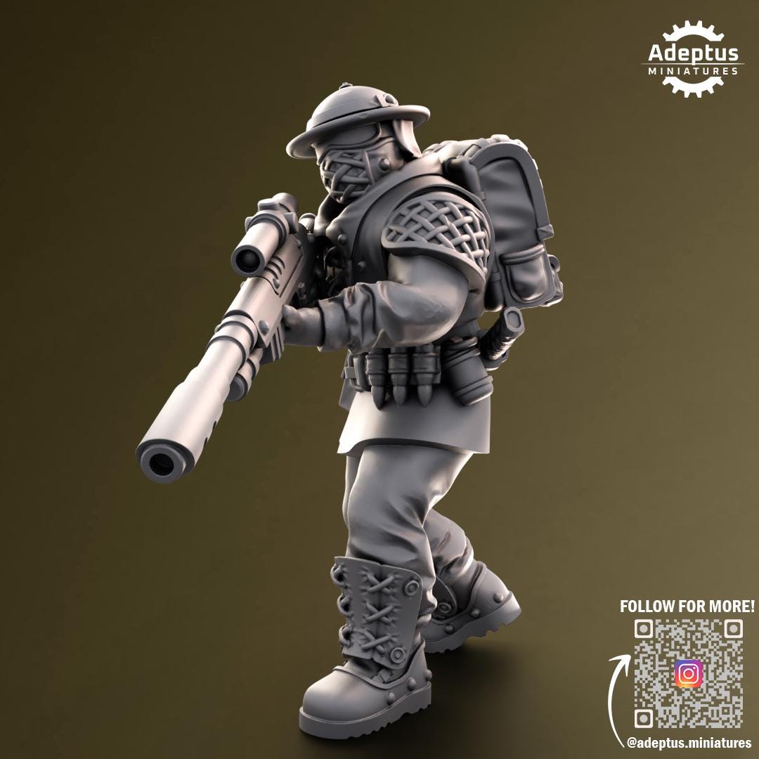 Adeptus Miniatures Sunclaw Snipers (Custom Order) - product image 3 of 5