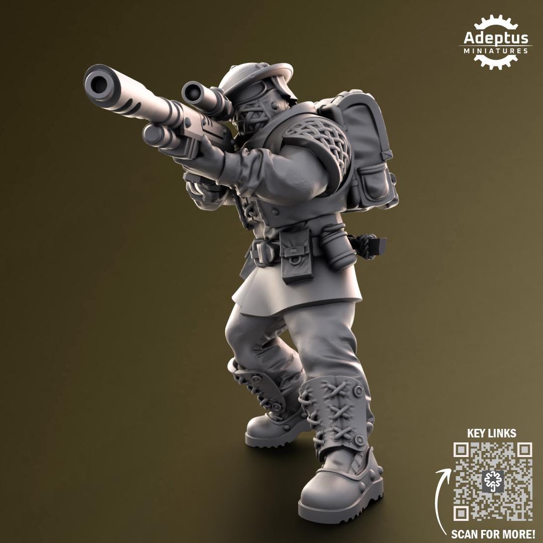 Adeptus Miniatures Sunclaw Snipers (Custom Order) - product image 4 of 5