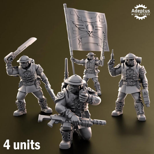 Adeptus Miniatures Sunclaw Command Squad (Custom Order) - product image 1 of 9