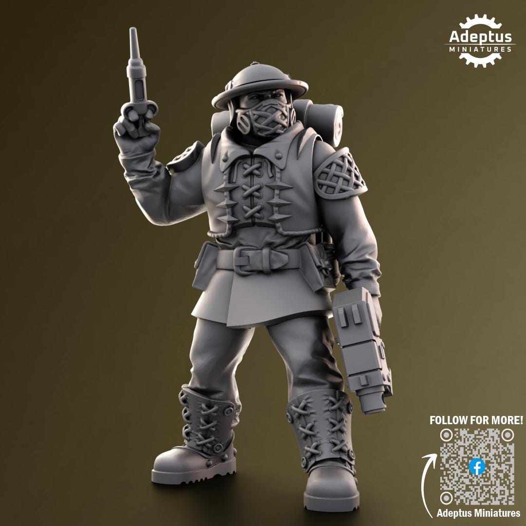 Adeptus Miniatures Sunclaw Command Squad (Custom Order) - product image 4 of 9