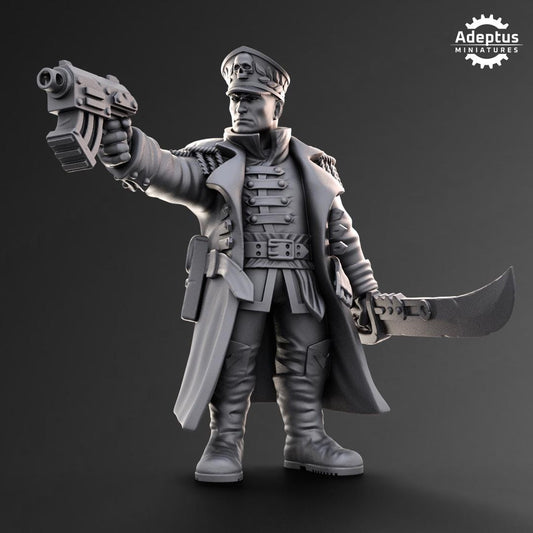 Adeptus Miniatures Commissar. Imperial Guard (Custom Order) - product image 1 of 3