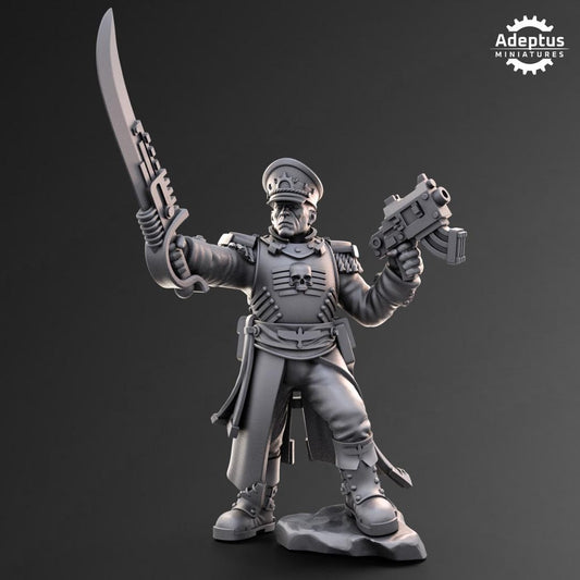 Adeptus Miniatures Commissar. Imperial Guard (Custom Order) - product image 1 of 3