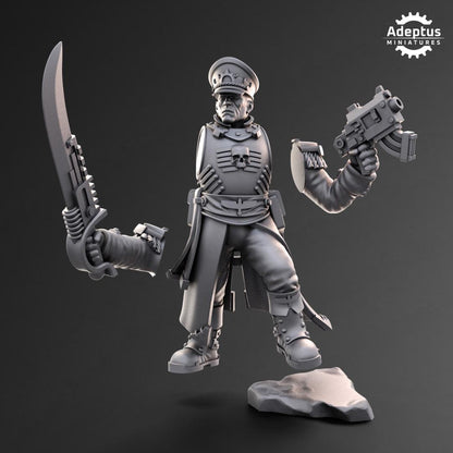 Adeptus Miniatures Commissar. Imperial Guard (Custom Order) - product image 3 of 3