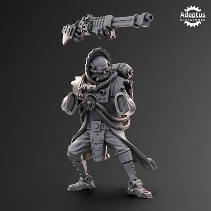 Adeptus Miniatures Techno Ranger Squad. Imperial Guard (Custom Order) - product image 7 of 7