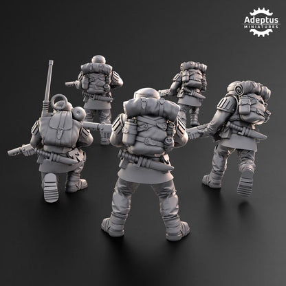 Adeptus Miniatures Khaleeth Regiment Infantry Squad (Custom Order) - product image 5 of 6