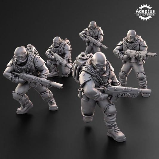 Adeptus Miniatures Spectre Regiment Infantry Squad (Custom Order) - product image 2 of 6