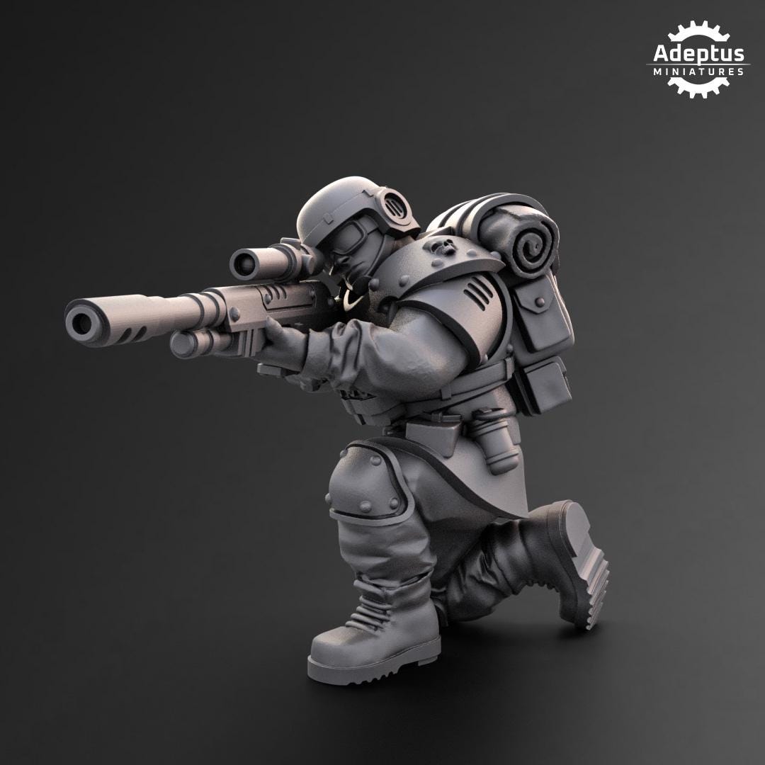 Adeptus Miniatures Ultima Troops Snipers (Custom Order) - product image 5 of 6