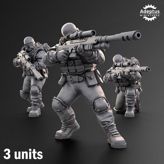 Adeptus Miniatures Spectre Regiment Snipers (Custom Order) - product image 1 of 6