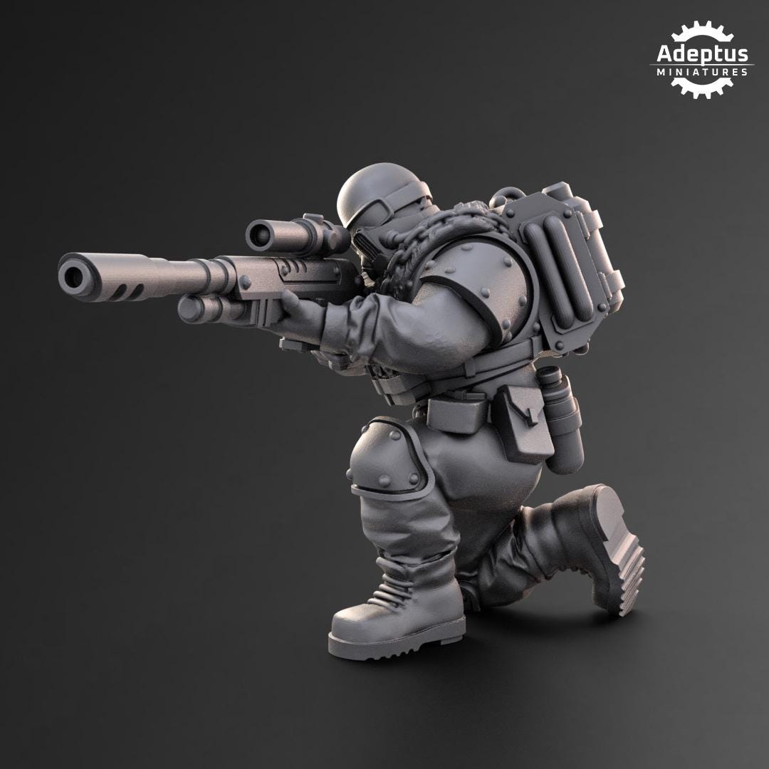 Adeptus Miniatures Spectre Regiment Snipers (Custom Order) - product image 3 of 6