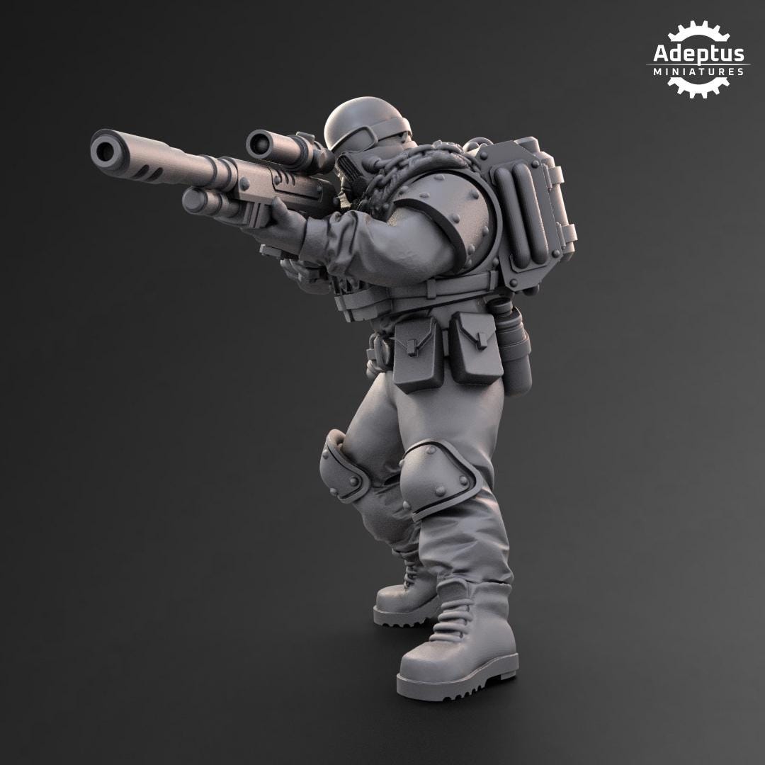Adeptus Miniatures Spectre Regiment Snipers (Custom Order) - product image 4 of 6