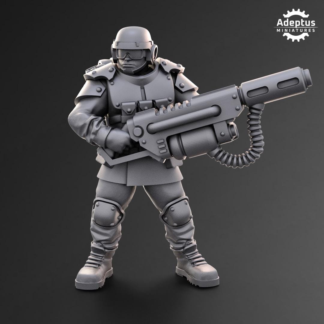 Adeptus Miniatures Ultima Troops Special Weapons (Custom Order) - product image 3 of 6