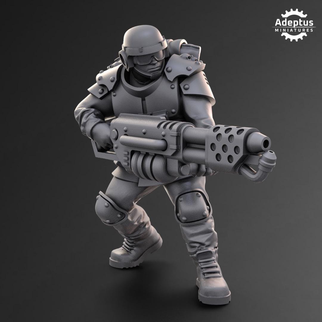 Adeptus Miniatures Ultima Troops Special Weapons (Custom Order) - product image 4 of 6