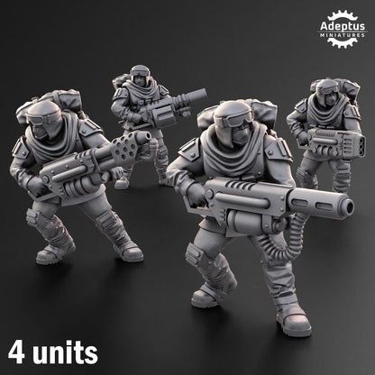 Adeptus Miniatures Khaleeth Regiment Special Weapons (Custom Order) - product image 1 of 6
