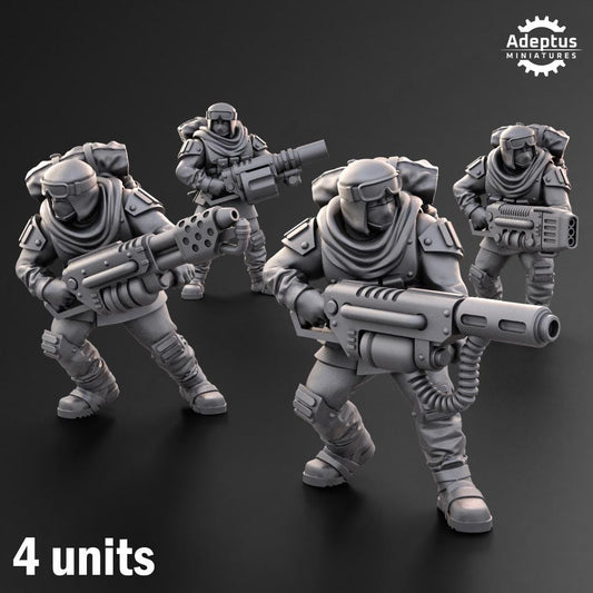 Adeptus Miniatures Khaleeth Regiment Special Weapons (Custom Order) - product image 1 of 6