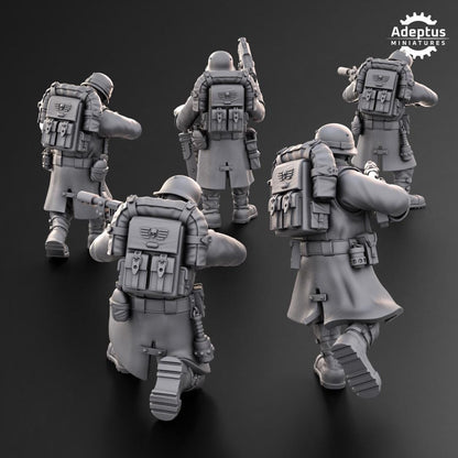 Adeptus Miniatures Iron Squad Infantry Squad (Custom Order) - product image 5 of 6