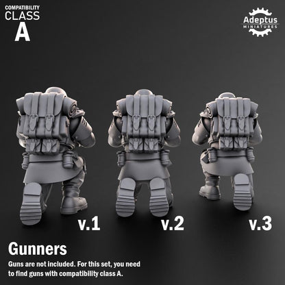 Adeptus Miniatures Ultima Troops Heavy Weapons Teams x3 (Custom Order) - product image 4 of 9
