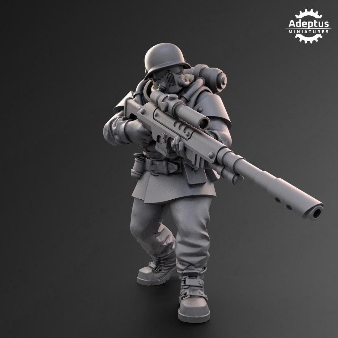Adeptus Miniatures Koelner Regiment Snipers (Custom Order) - product image 5 of 6