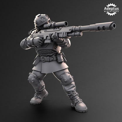 Adeptus Miniatures Dysorius Troops Snipers (Custom Order) - product image 3 of 5